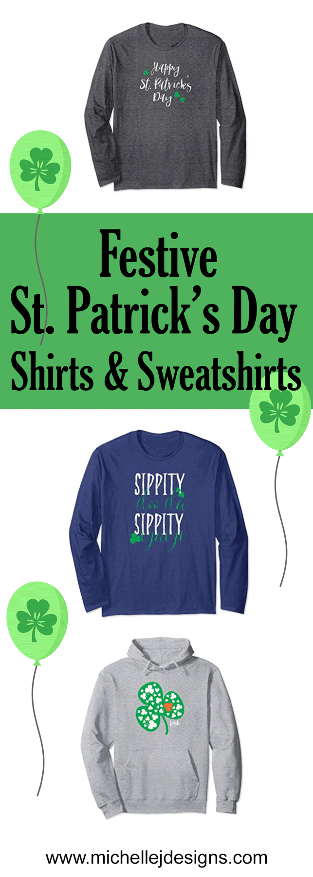 Are you looking for a festive St. Patrick's Day shirt for the day or the celebration? These are some of my newest designs that I love! There are some just for camping lovers too! - #stpatricksdayshirts #stpatricksday #stpats #stpatsshirts -www.michellejdesigns.com