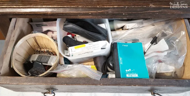 These drawers in my bathroom needed a lot of work. Some bathroom drawer organization was definitely in order. #organizing #organize #drawerorganization - www.michellejdesigns.com