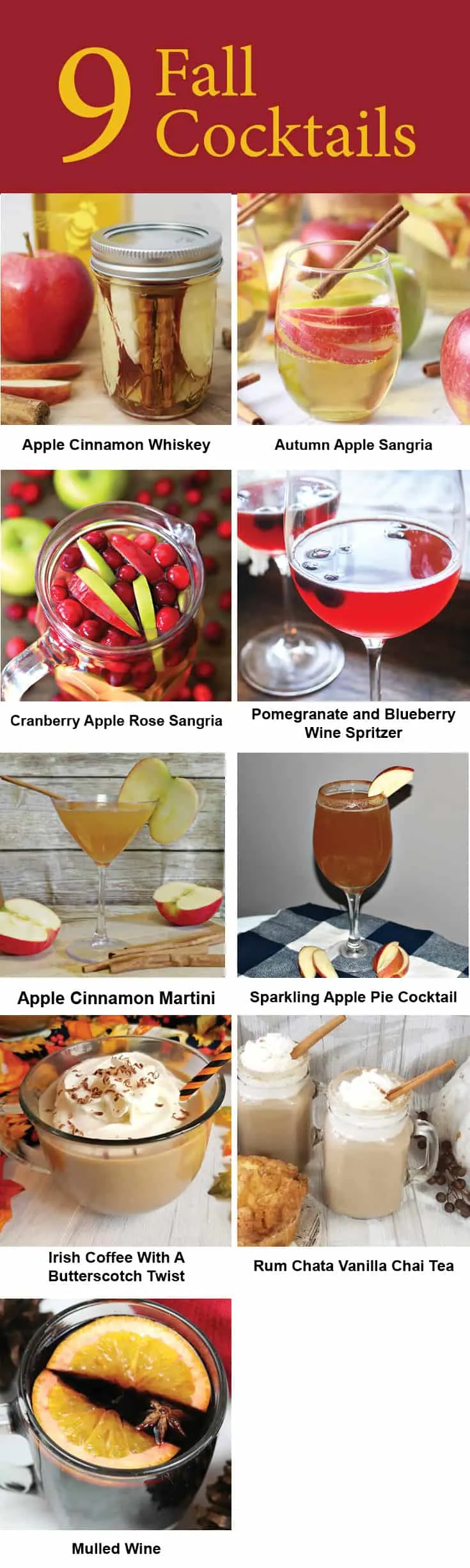 I love apple cider in the fall. The spices are great and they all blend together. This apple cinnamon hard cider recipes gives cider and alcohol twist! - www.michellejdesigns.com