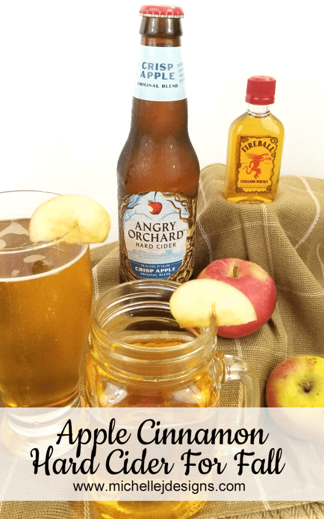 Apple Cinnamon Hard Cider Michelle James Designs