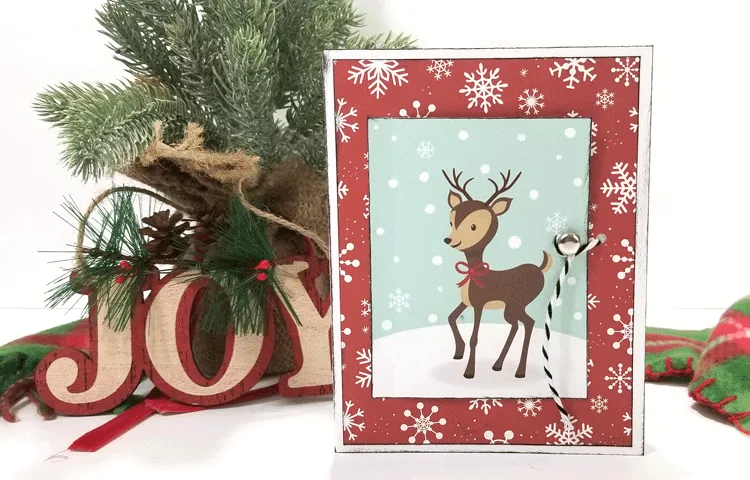 People love to receive handmade cards. In this post I am showing how to create an easy Christmas Reindeer card that opens to a fun surprise! www.michellejdesigns.com #michellejdesigns #handmadecards #echopark