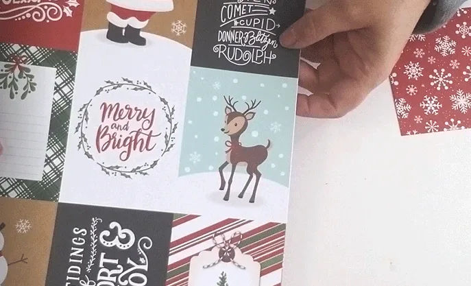 People love to receive handmade cards. In this post I am showing how to create an easy Christmas Reindeer card that opens to a fun surprise! www.michellejdesigns.com #michellejdesigns #handmadecards #echopark