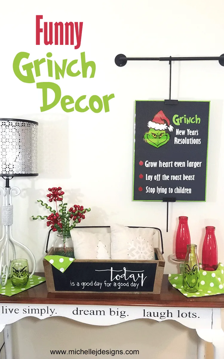 A Funny Sign To Add To The Grinch Decorations - Michelle James Designs