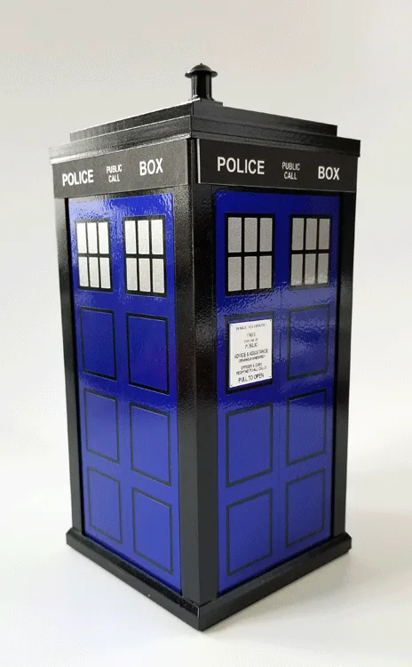 Buy Doctor Who Tardis Resing Miniature Miniatures And Modelling