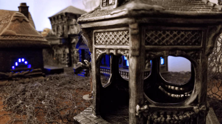 How To Create A Spooky Halloween Village Set - Michelle James Designs