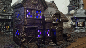 How To Create A Spooky Halloween Village Set - Michelle James Designs