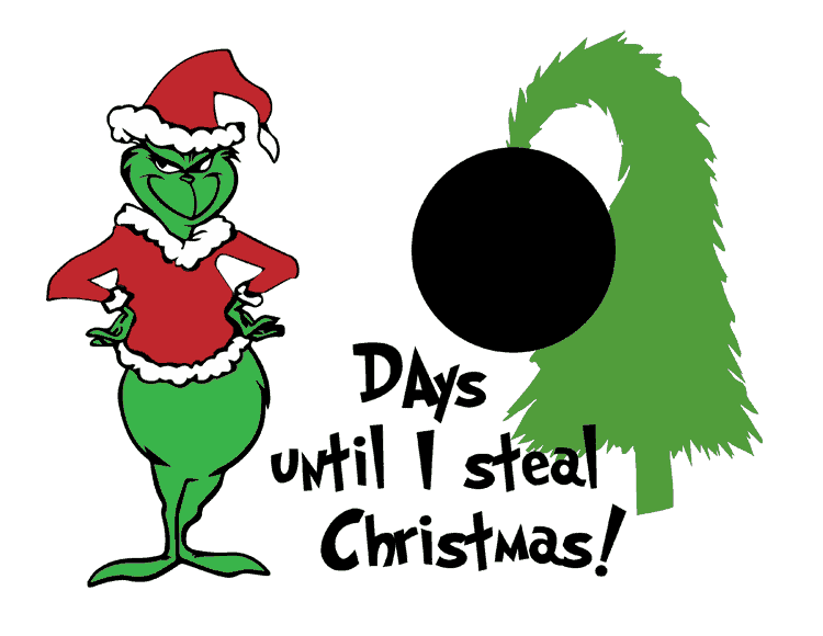 PNG file of the design I used for this Countdown to Christmas project.