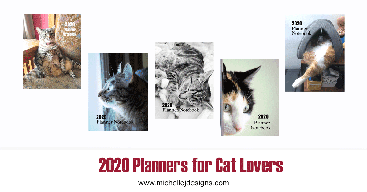 cover pics for the 2020 planner notebooks