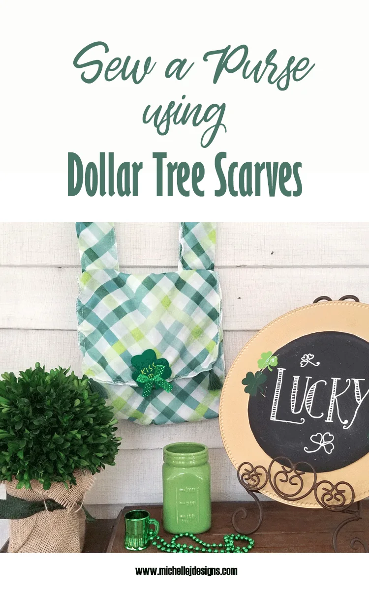 Sew A Purse With Dollar Tree Scarves Michelle James Designs