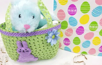 Finished Easter Basket for a baby