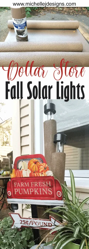 Finished Solar Light Decor