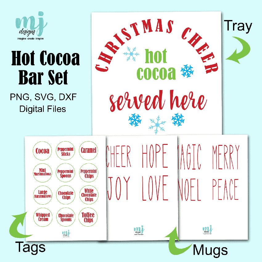 Hot Chocolate Bar Decorating Set