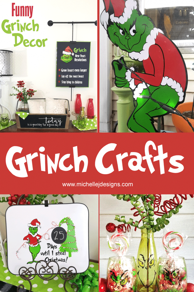 Grinch crafts pin image