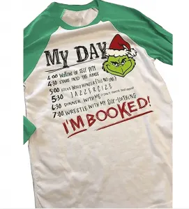 Cute "my day" Grinch t-shirt
