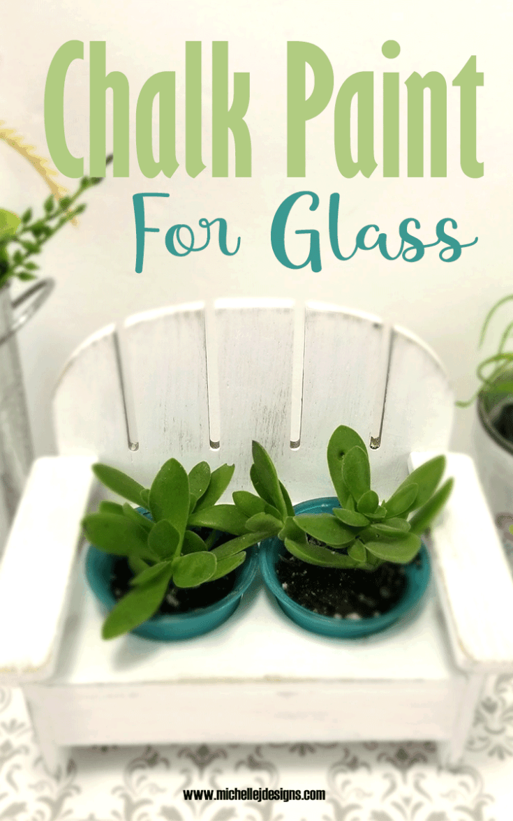 Chalk Paint For Glass Succulent Vases Michelle James Designs