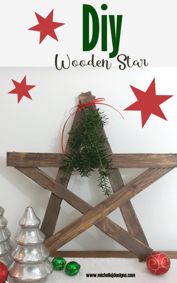 How to Create a Wooden Star Michelle James Designs