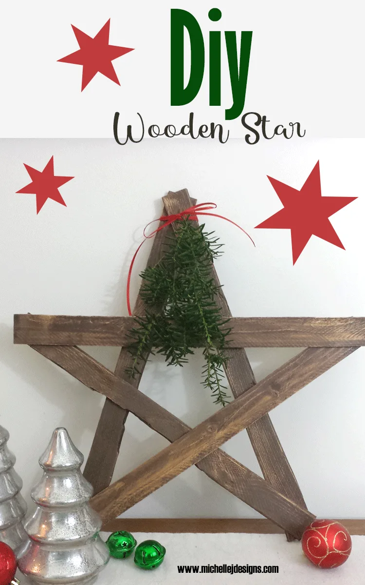 How to Create a Wooden Star - Michelle James Designs