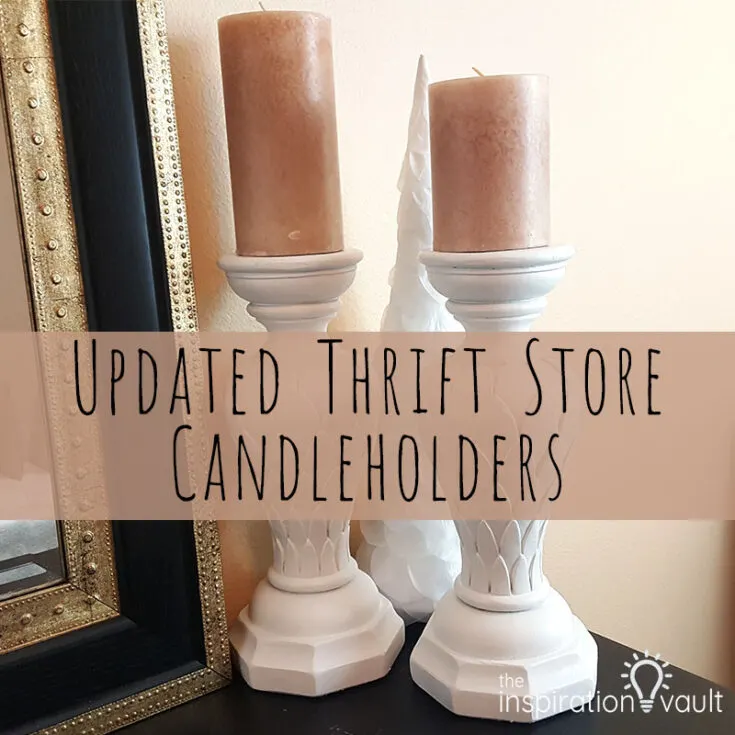 Image for Updated Thrift Store Candleholders