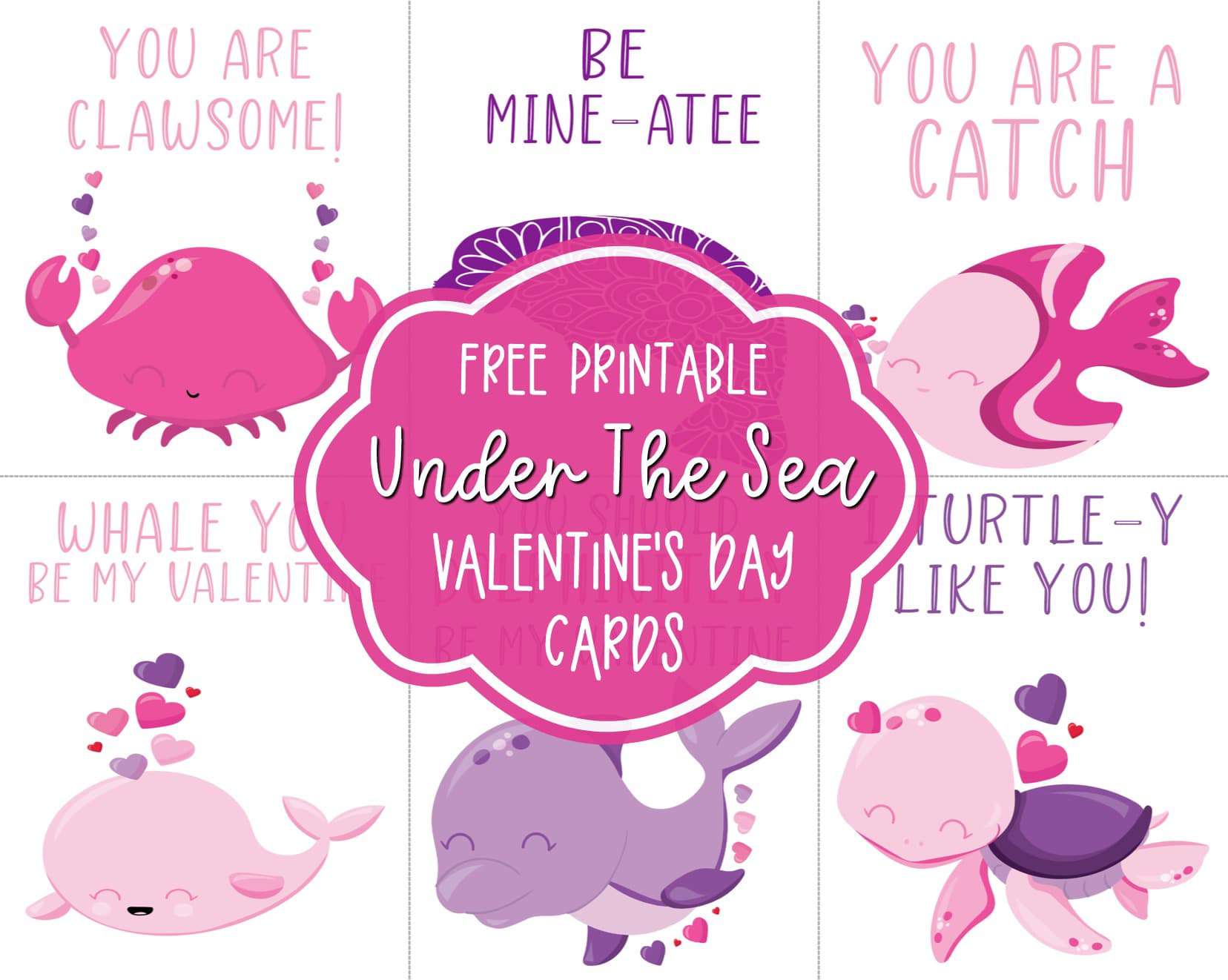 27 Valentine's Day Printables - Michelle James Designs