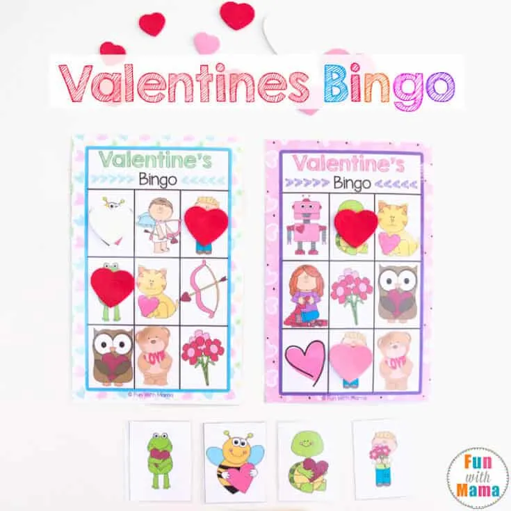 Image for Printable Valentine's Bingo Game