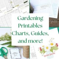 gardening printables feature image