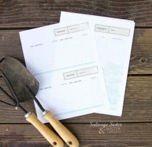 17 Beautiful Gardening Printables, Helpful Charts and Guides