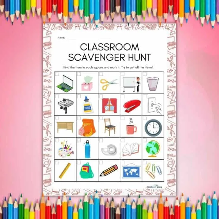Image for Classroom Scavenger Hunt 