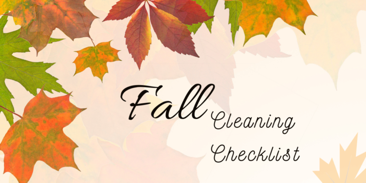 Image for Fall Cleaning Checklist 
