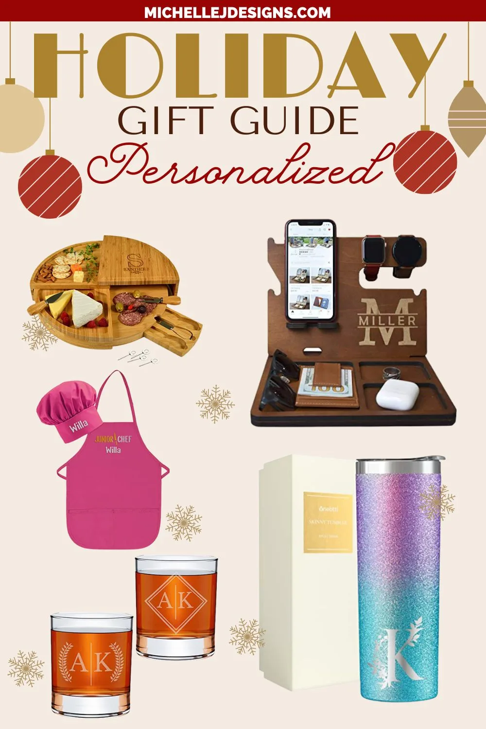 Holiday Gift Guide: the Best Personalized Gifts for Her | Outfits & Outings