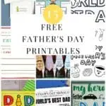 Free Father's Day printables. So cute to give to dad.