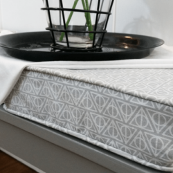 Modern-Bench - www.michellejdesigns.com - I sewed my way to the most fun modern bench ever!