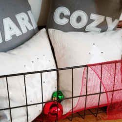 Winter Wonderland Throw Pillows Winter Wonderland Throw Pillows Using The Silhouette Cameo - www.michellejdesigns.com - I saw some great throw pillows in a really nice shop and knew I could create a similar look with my Silhouette Cameo machine. Look how they turned out!
