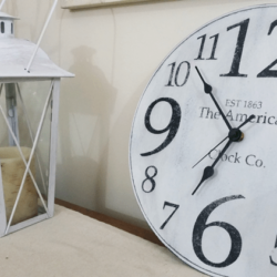 Make Over A Thrift Store Clock I found a hideous clock at the thrift store. It is fun to update an old clock and make it look spectacular!