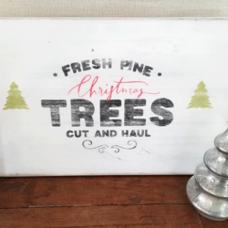 I love the way this Farmhouse Christmas Sign turned out but it wasn't without some stumbles along the way. - www.michellejdesigns.com