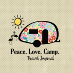 Peace Love Camp Travel Journal