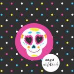 Sugar Skull Dot Grid