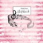 Music Book Pink & Red