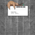Sloth Comp Book