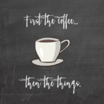 First The Coffee Comp Book