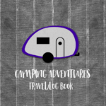 Camping Travel Log Book