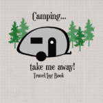 Camping Travel Log Book