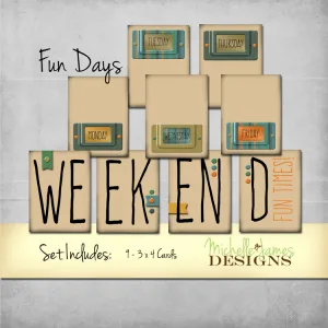 Days of the Week Kit - www.michellejdesigns.com