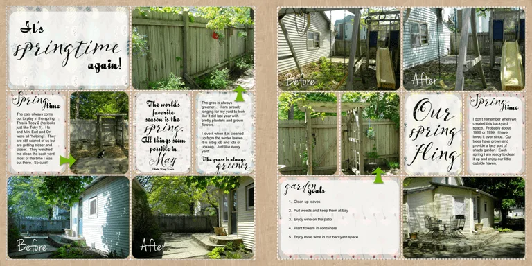 Spring time Kit - www.michellejdesigns.com - The subtle colors create a nice compliment to your outdoor spring photos