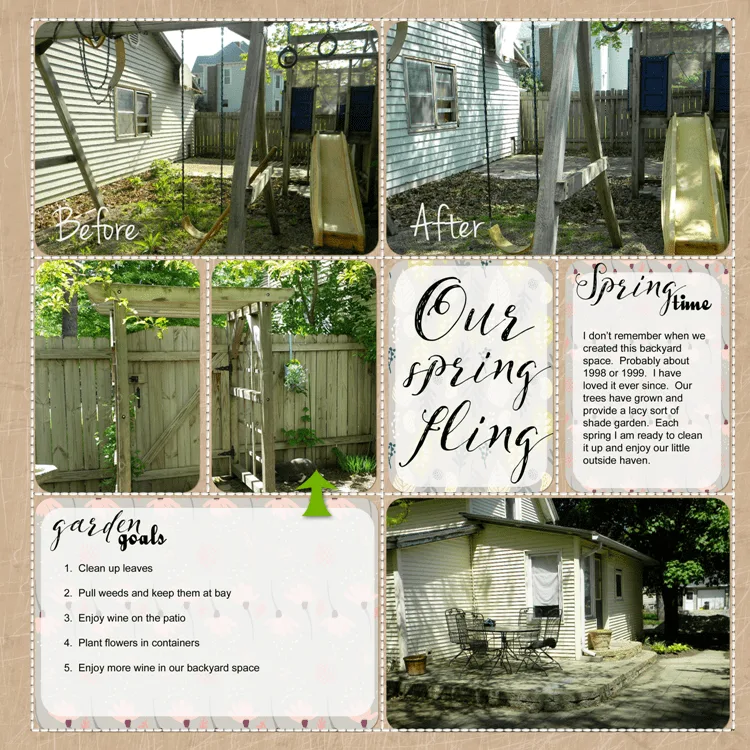 Spring time Kit - www.michellejdesigns.com - The subtle colors create a nice compliment to your outdoor spring photos