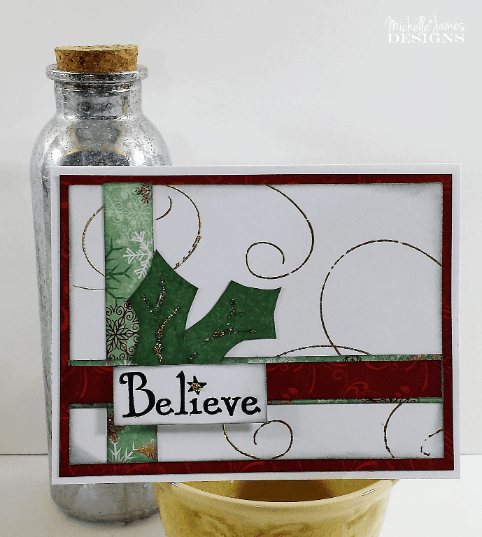 Believe Card - www.michellejdesigns.com - Technique based class offered at the Micheggy Tricks and Treats Crop Event