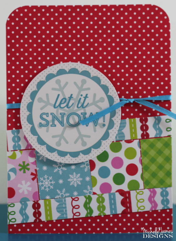 November Card Class - www.michellejdesigns.com - The Doodlebug Sugarplums kit comes to life with 5 magical Christmas cards for you to make and send!
